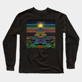 Psychedelic Apocalypse Eclipse Dreams 124 Long Sleeve T-Shirt